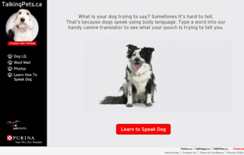 Apprendre le langage canin